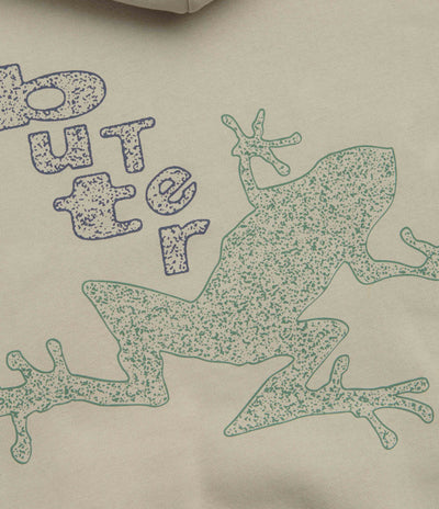 Butter Goods Croaker Hoodie - Taupe