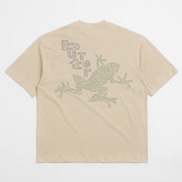 Butter Goods Croaker T-Shirt - Taupe thumbnail