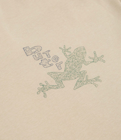 Butter Goods Croaker T-Shirt - Taupe