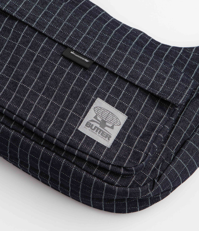 Butter Goods Crossbody Bag - Grid Denim, view 12