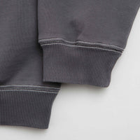 Butter Goods Crust Crewneck Sweatshirt in Washed Charcoal thumbnail