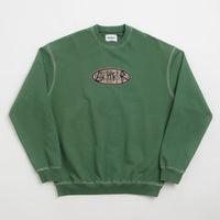 Butter Goods Crust Crewneck Sweatshirt in Washed Forest thumbnail