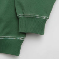Butter Goods Crust Crewneck Sweatshirt in Washed Forest thumbnail