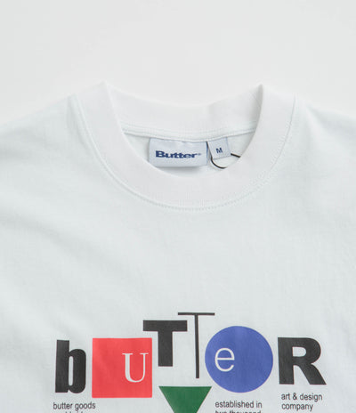 Butter Goods Design Co T-Shirt in White