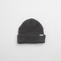 Butter Goods Distress Waffle Beanie - Grey thumbnail