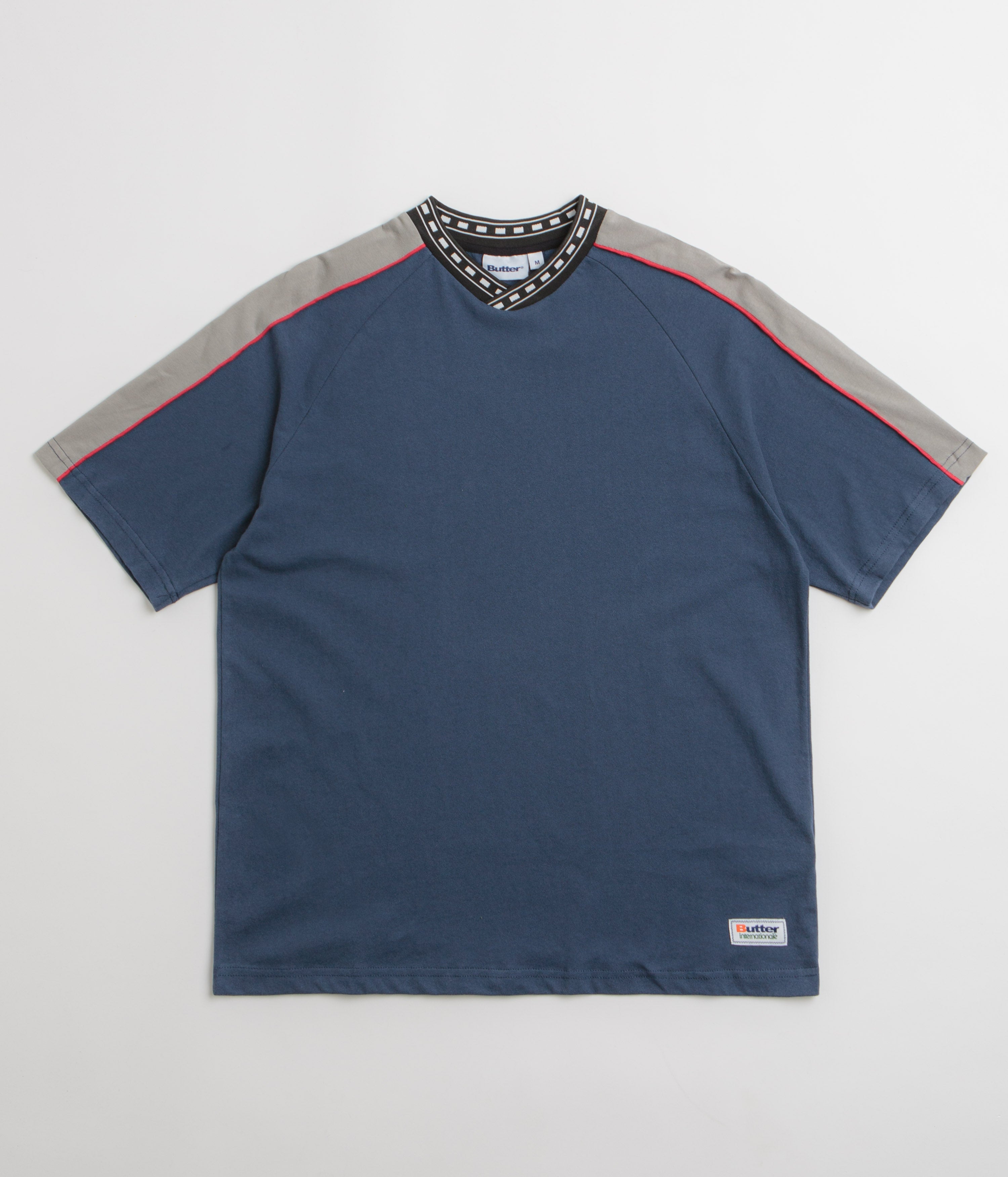 Butter Goods Drift T-Shirt in Denim