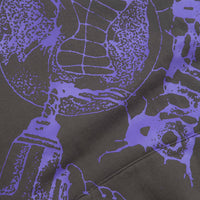 Butter Goods Drill Hoodie - Dark Grey thumbnail