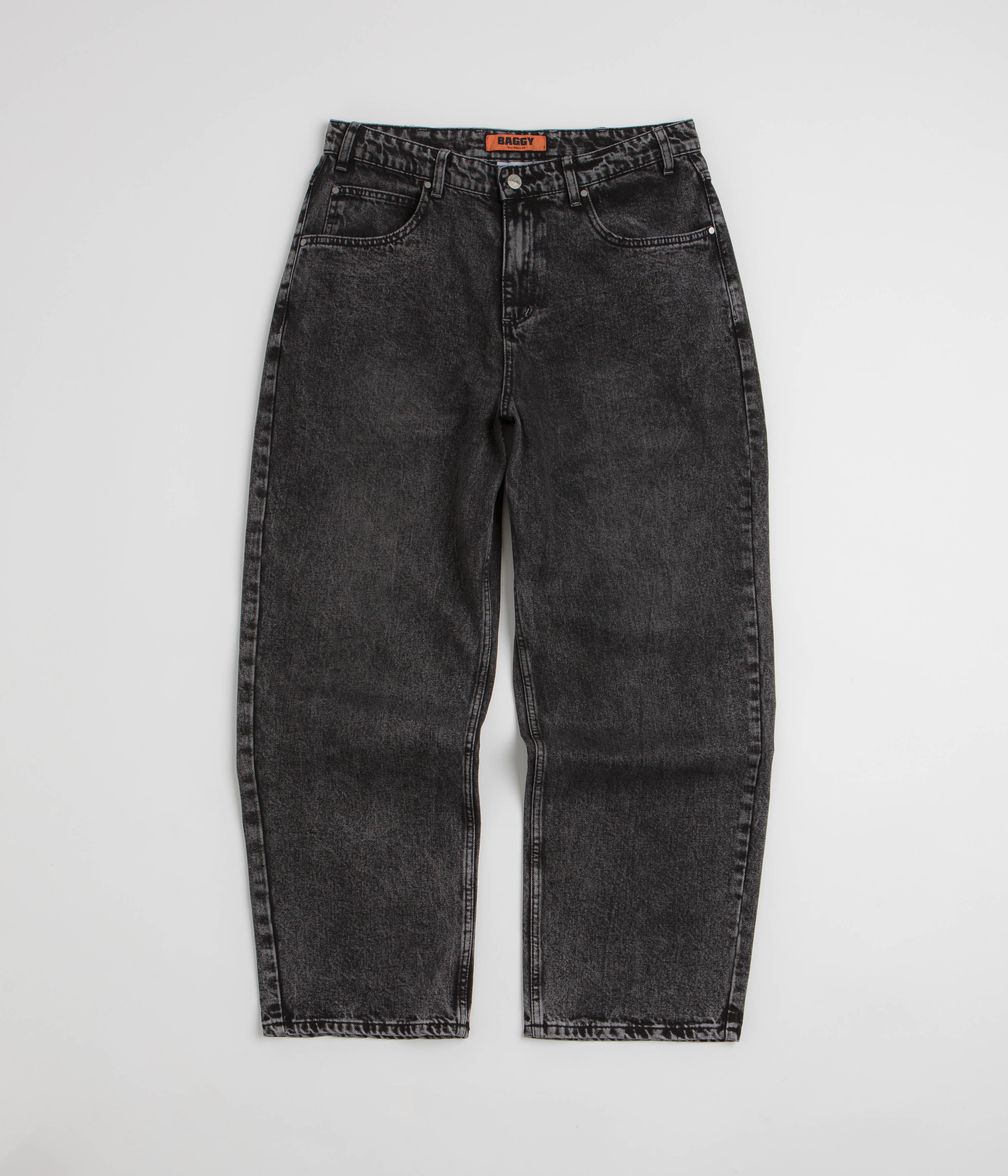 Butter Goods Drummer Baggy Jeans - Streaky Black