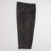 Butter Goods Drummer Baggy Jeans in Streaky Black thumbnail