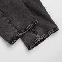 Butter Goods Drummer Baggy Jeans in Streaky Black thumbnail