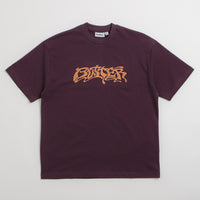Butter Goods Drummer T-Shirt in Eggplant thumbnail