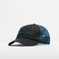 Butter Goods Drummer Trucker Cap - Black / Navy thumbnail