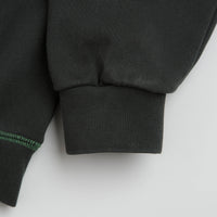 Butter Goods Drummer Zip-Thru Hoodie in Washed Black thumbnail