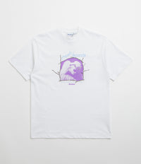 【BUTTER GOODS】 Earth Sounds Tee, White Butter Goods Earth Sounds T-Shirt - White | Flatspot