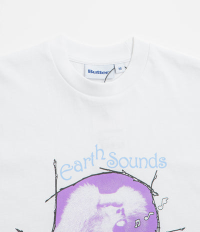 Butter Goods Earth Sounds T-Shirt - White