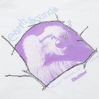 Butter Goods Earth Sounds T-Shirt - White thumbnail