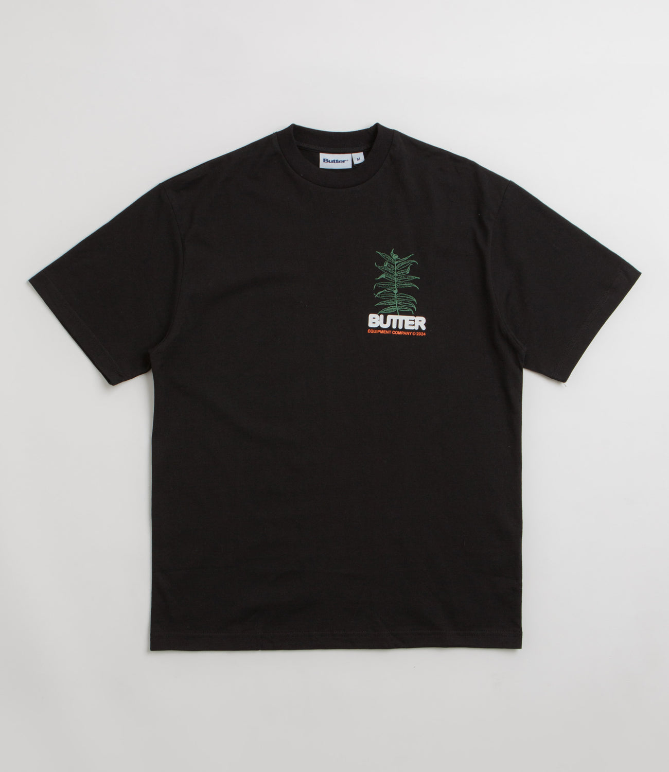 【BUTTER GOODS】 Dazed Tee / Black Butter Goods Rat Logo T-Shirt - Black | Flatspot