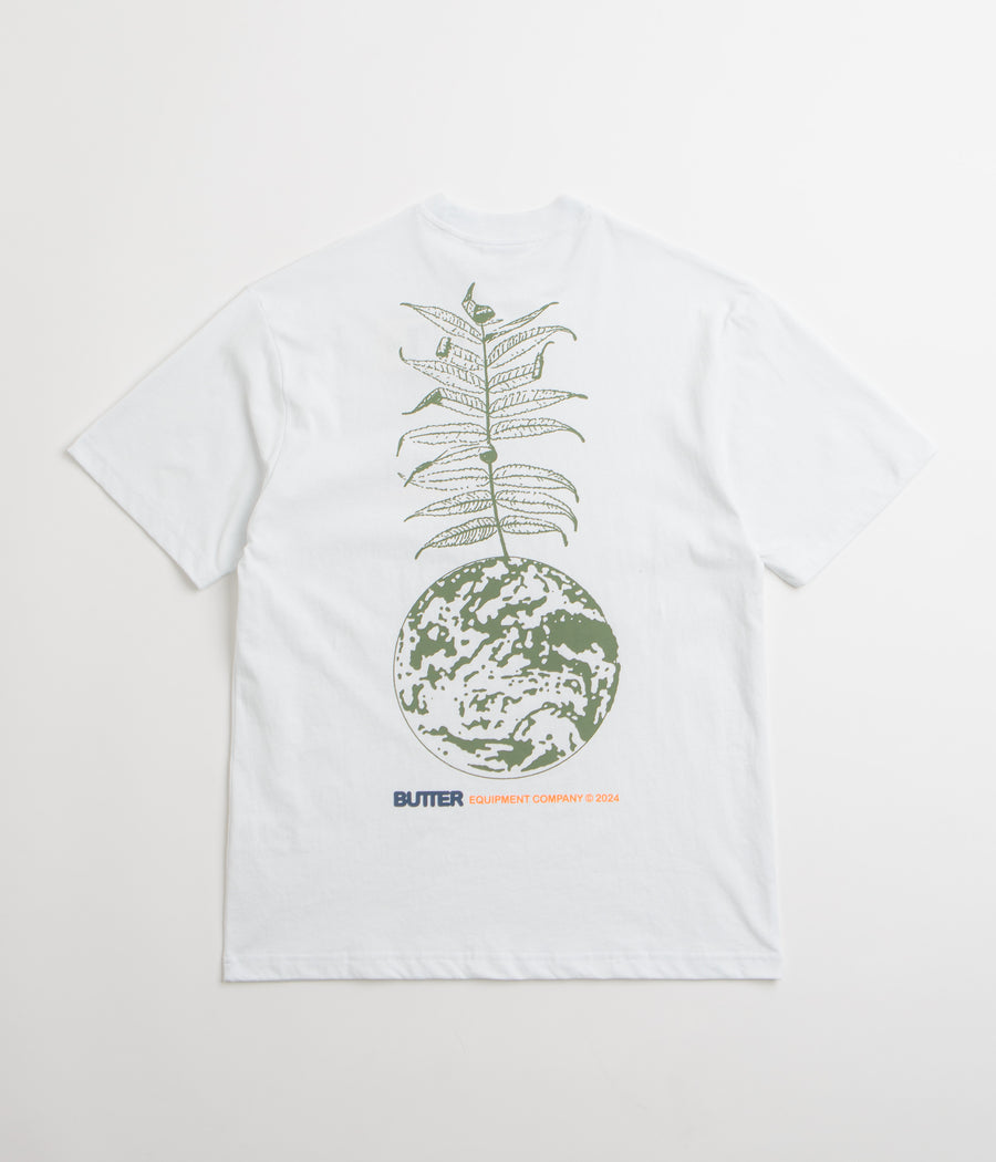 Butter Goods Earth T-Shirt in White