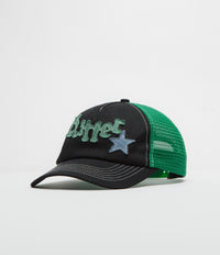 Butter Goods Edge Trucker Cap in Black