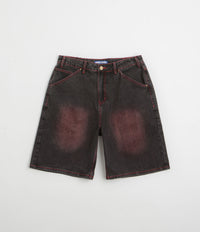 Butter Goods Encounter Denim Shorts in Tinted Washed Black