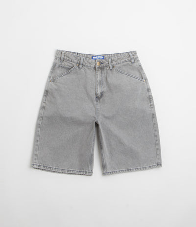 Butter Goods Encounter Denim Shorts - Washed Soft Grey
