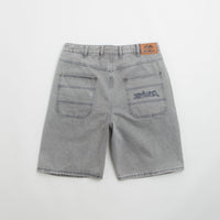 Butter Goods Encounter Denim Shorts - Washed Soft Grey thumbnail