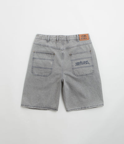 Butter Goods Encounter Denim Shorts - Washed Soft Grey
