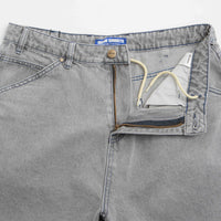 Butter Goods Encounter Denim Shorts - Washed Soft Grey thumbnail