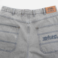 Butter Goods Encounter Denim Shorts - Washed Soft Grey thumbnail