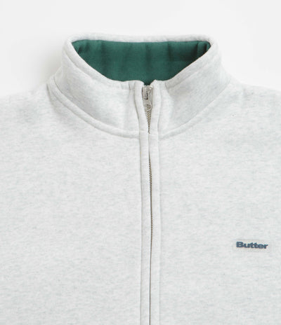 Butter Goods Endurance Zip-Thru Sweatshirt - Ash
