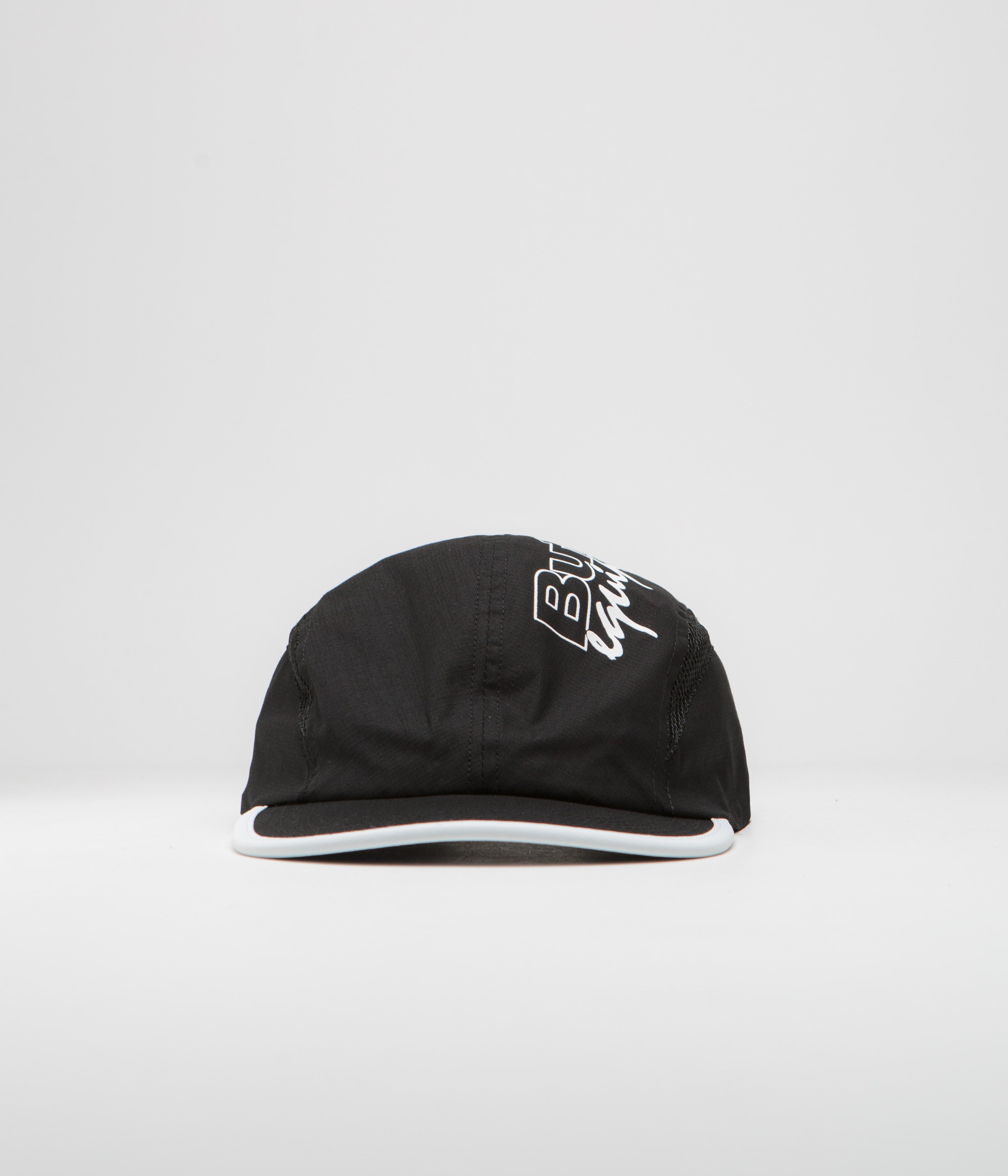 Butter Goods Equipment 4 Panel Cap Black Flatspot