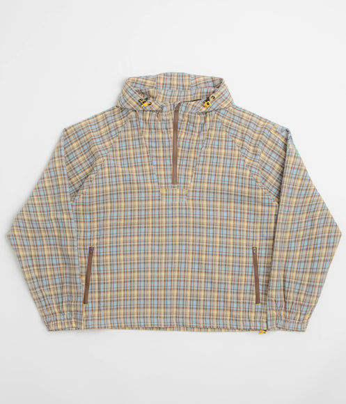 Butter Goods Equipment Anorak Jacket - Sky / Tan