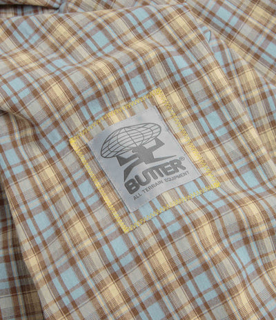 Butter Goods Equipment Anorak Jacket - Sky / Tan