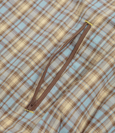 Butter Goods Equipment Anorak Jacket - Sky / Tan