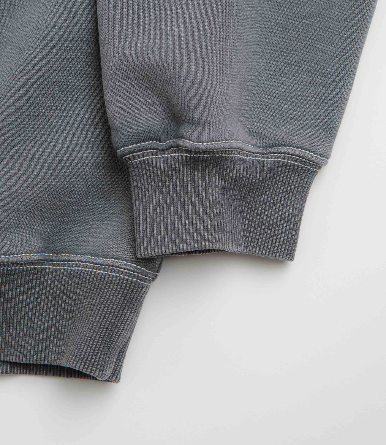 【BUTTER GOODS】 Equipment Applique Crewneck, Washed Black Equipment Applique Crewneck, Washed Black – Butter Goods