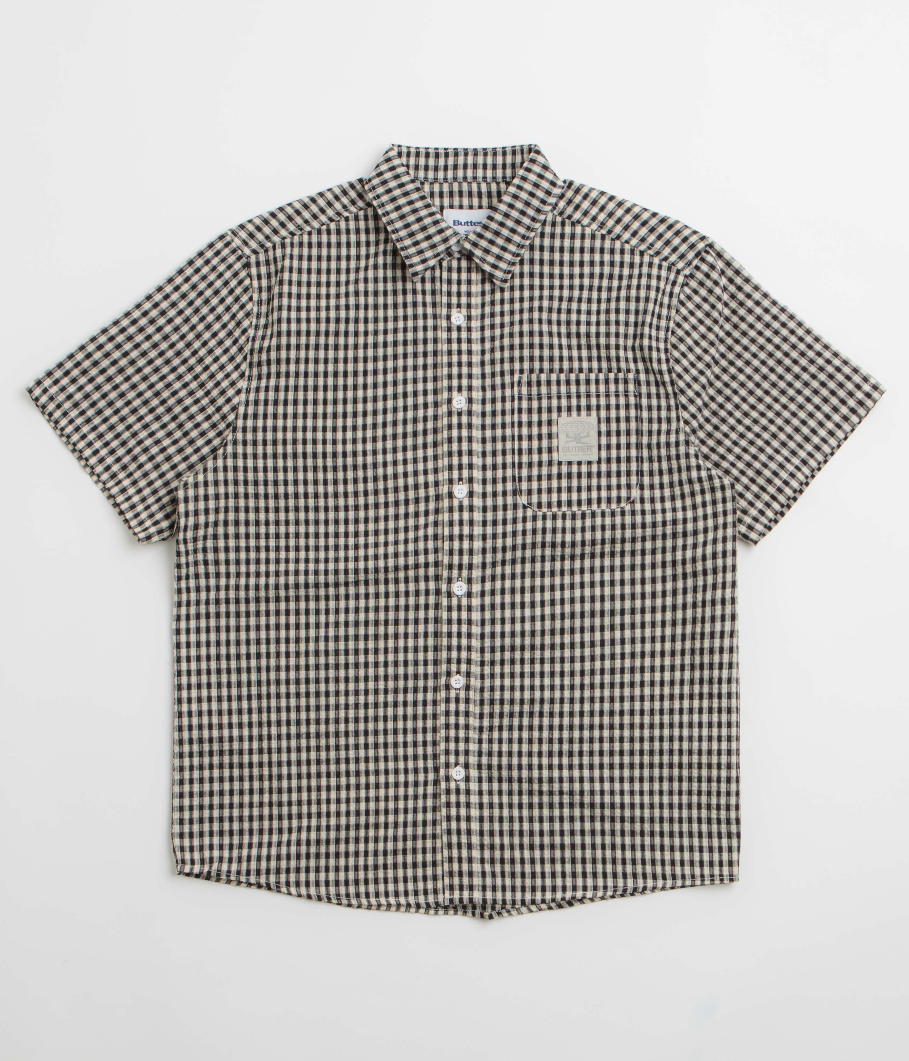 【BUTTER GOODS】 Equipment S/S Shirt, Taupe Equipment S/S Shirt, Taupe – Butter Goods