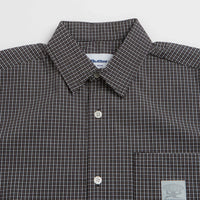 Butter Goods Equipment Short Sleeve Shirt in Black and Grey thumbnail