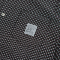 Butter Goods Equipment Short Sleeve Shirt in Black and Grey thumbnail