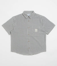 Butter Goods Equipment Short Sleeve Shirt in Black and White