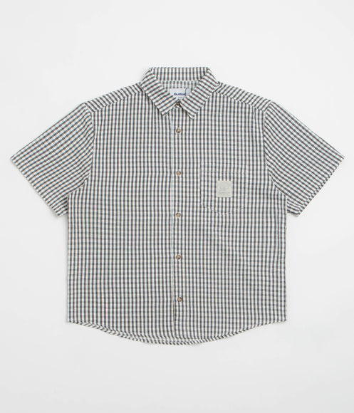 Butter Goods Equipment Short Sleeve Shirt - Black / White