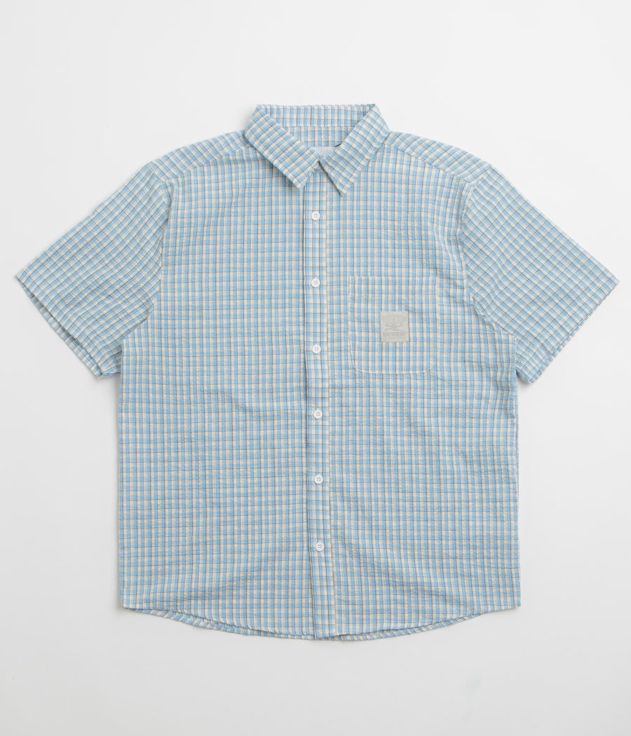 Butter Goods Equipment Short Sleeve Shirt in Blue