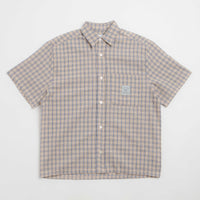 Butter Goods Equipment Short Sleeve Shirt - Blue / Yellow thumbnail