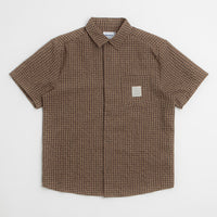 Butter Goods Equipment Short Sleeve Shirt - Brown thumbnail