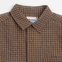 Butter Goods Equipment Short Sleeve Shirt - Brown thumbnail