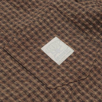 Butter Goods Equipment Short Sleeve Shirt - Brown thumbnail