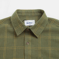 Butter Goods Equipment Short Sleeve Shirt - Green / Yellow thumbnail