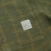Butter Goods Equipment Short Sleeve Shirt - Green / Yellow thumbnail