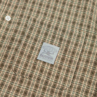 Butter Goods Equipment Short Sleeve Shirt - Moss / Yellow thumbnail