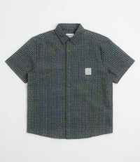 Butter Goods Equipment Short Sleeve Shirt in Navy