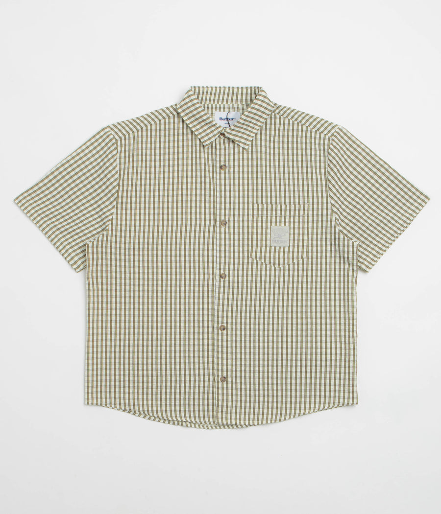 Butter Goods Equipment Short Sleeve Shirt - Olive